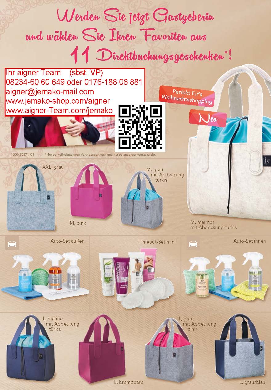 JEMAKO Gastgeber/in Geschenk